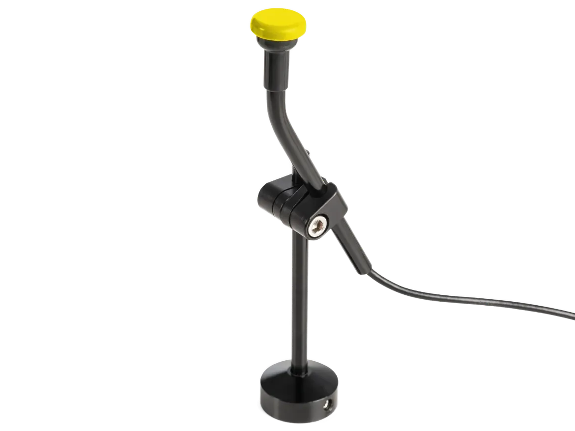 Picture of Twister On Bent Tube Long Yellow (1500mm)