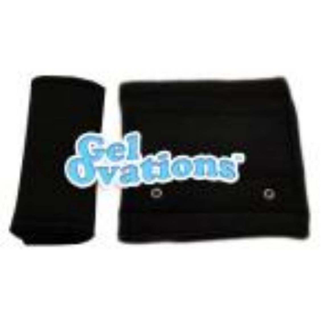Picture of 8" VELCRO® ON GEL STRAP COVER W/ GROMMETS (FITS 1" OR 2" WIDE) (PAIR)
