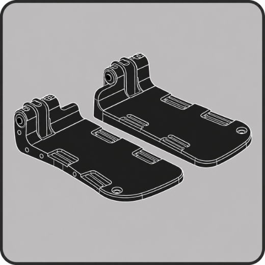 Picture for category 5x8 Footplates