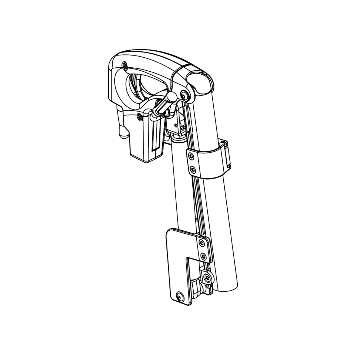 Picture of STANDARD MANUAL ELR ASSEMBLY, 8.5 TO 17 INCH, LEFT