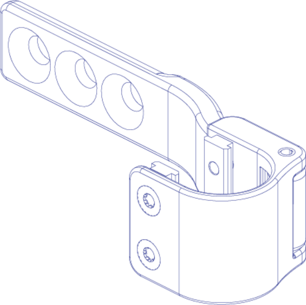 Picture of CALF PAD BRACKET ASSEMBLY(QTY2)