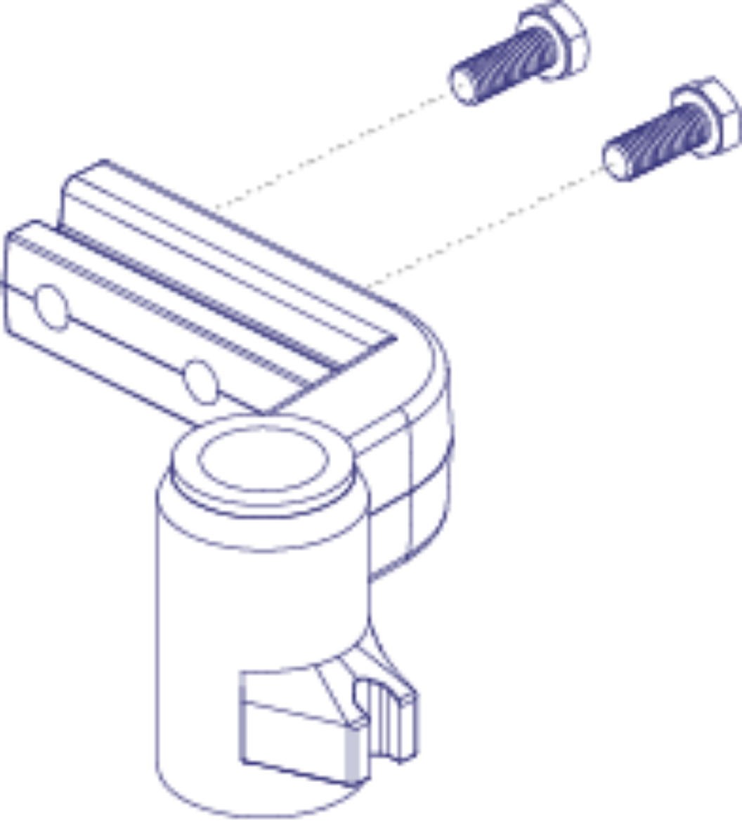 Picture of EXTENDED SWING AWAY MOUNT ASSEMBLY, RIGHT