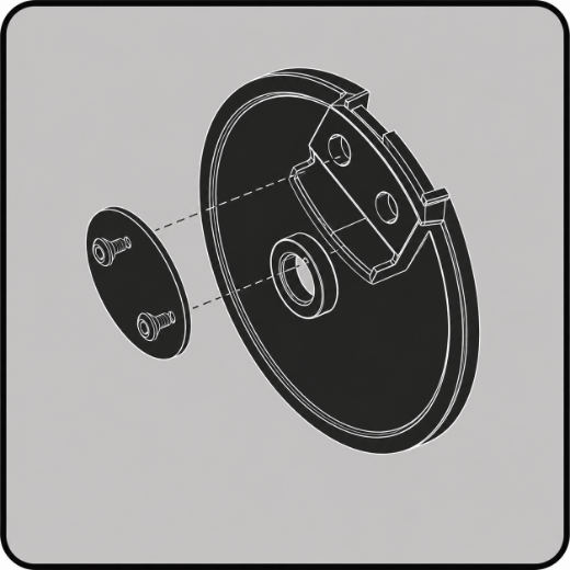 Picture for category 8" Caster Wheel Side Cover