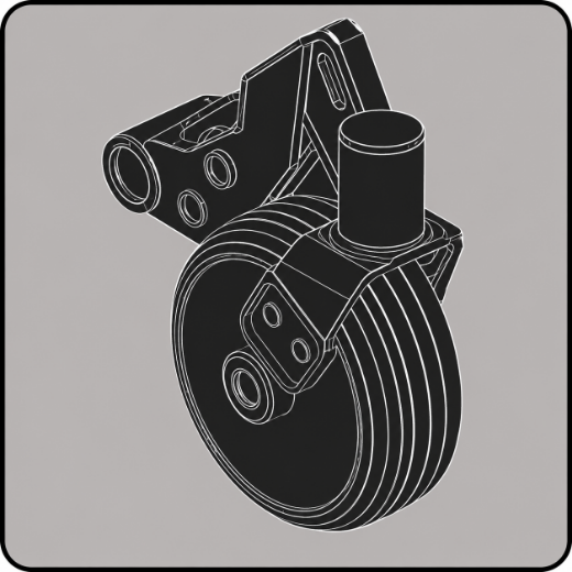 Picture for category Caster Arm Assemblies