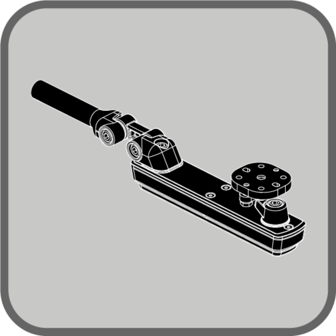 Picture of JOYSTICK MOUNTING BRACKET,ASSY,SWING AWAY,QL3