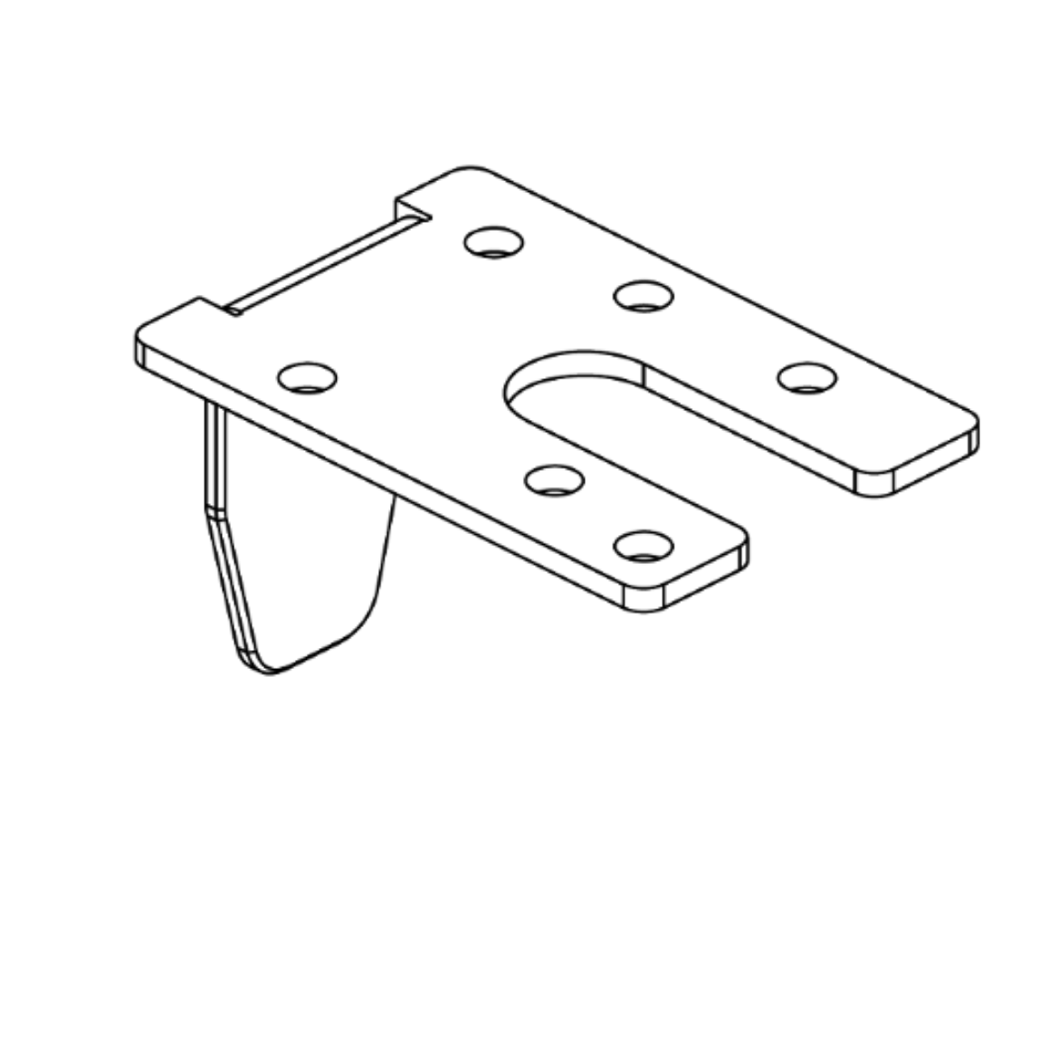 Picture of MOUNTING BRACKET,ATTENDANT CONTROL
