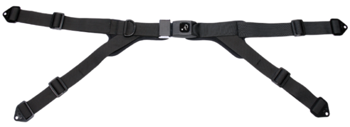 Picture of SMALL, PUSH BUTTON , 4 POINT,  V-STYLE PAD - 1.5" WEBBING