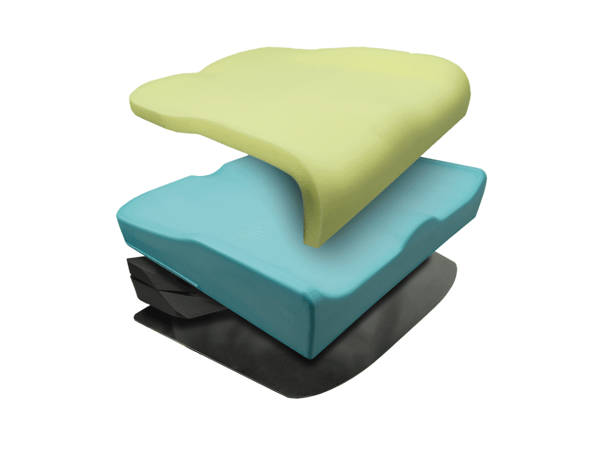 Picture of 18x18 ESSENCE, VISCOELASTIC TOP FOAM, NO LINER, COOLCORE CV