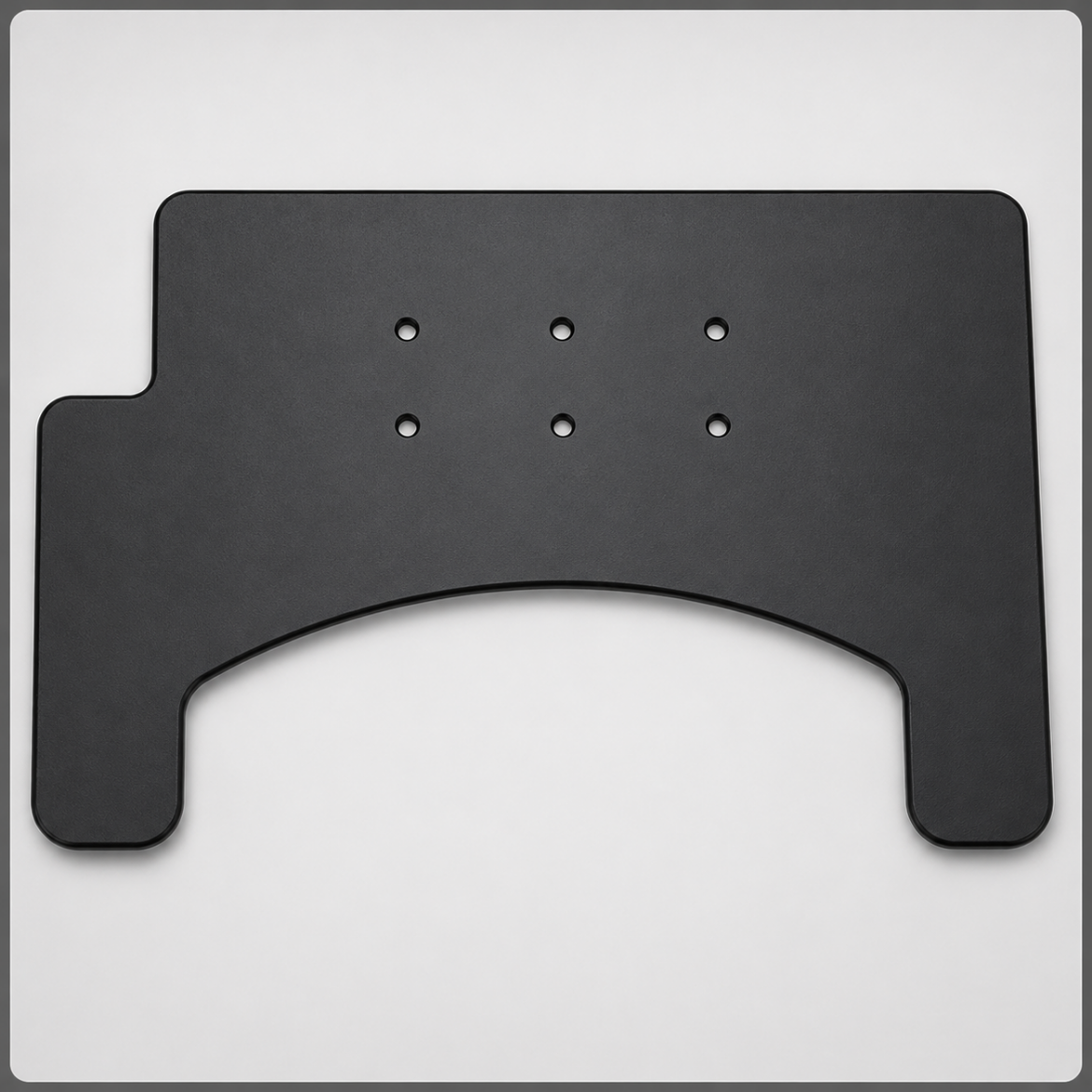 Picture of LARGE TRAY, WITH CUT OUT - 24 WIDE X 24 WIDE   BODY CUT OUT:  17W X 9D