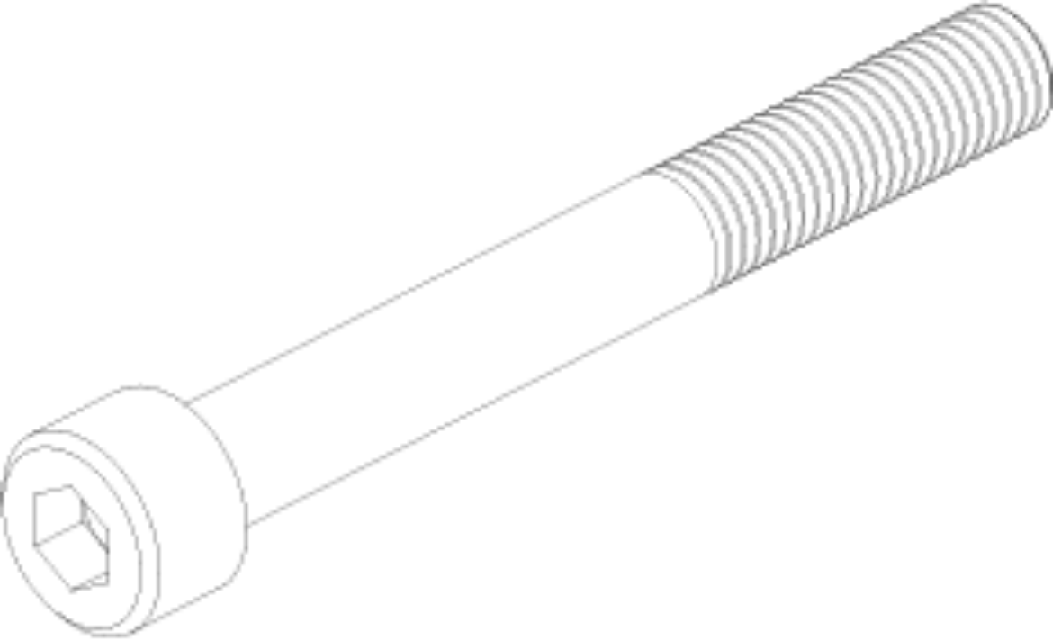 Picture of SCREW, SHCS,BLACK ZINC,5/16-18LOW HEAD,GRADE8,W/NYLON PATCH(QTY6)