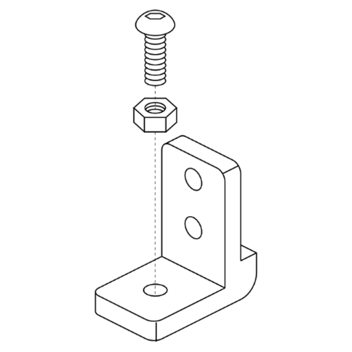 Picture of FLIP UP ARM STOP BRACKET(QTY2)