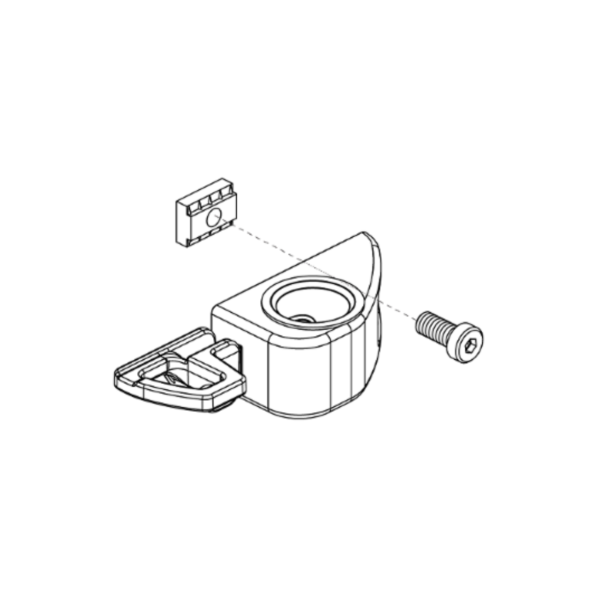 Picture of LOCKING RECEIVER BLOCK ASSEMBLY B