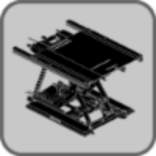 Picture for category 10" Elevation & 50 Degree Posterior Tilt - Full Assembly