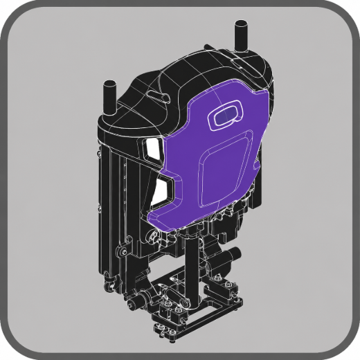 Picture for category TB4 Static Back - Full Assembly - TILT ONLY